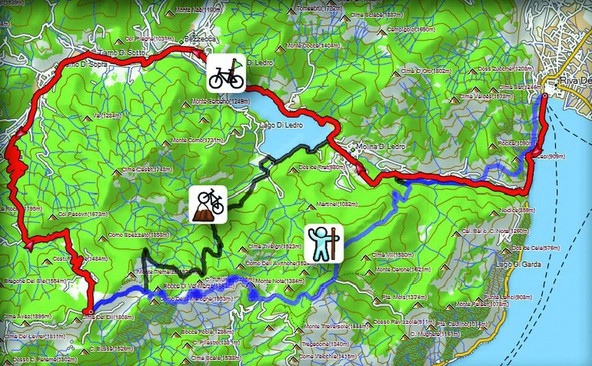 Garmin® ActiveRouting: Tehnologija za načrtovanje poti posebnih aktivnosti na prostem