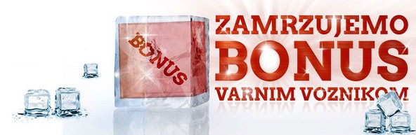 Generali Zavarovalnica : Generali prvi v Sloveniji varnim voznikom »zamrzuje« bonus premijskega razreda!