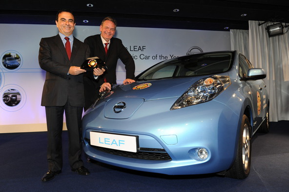 Nissan LEAF: Evropski avtomobil leta 2011