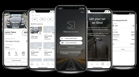 Giro Car Share : Najemi moje vozilo, spremeni svoje ravnanje in ohrani naš planet