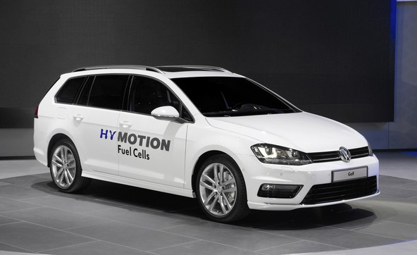 Volkswagen Golf Variant HyMotion: Golf z vodikovo gorivno celico