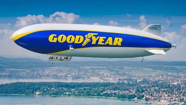 Legendarno zračno plovilo : GOODYEAR BLIMP PRIHAJA V SLOVENIJO! 