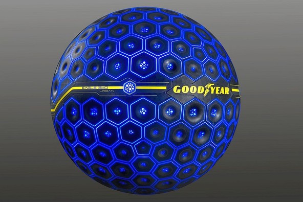 Goodyear Eagle 360 Urban: Goodyear razkril prvo konceptno pnevmatiko z umetno inteligenco