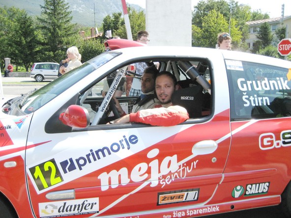 Rally Primorje Ajdovščina 2011: Matej Grudnik že osvojil naslov prvaka 2011