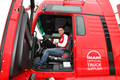 Dirkač Andrea Dovizioso (26) v MAN TGX 18.480