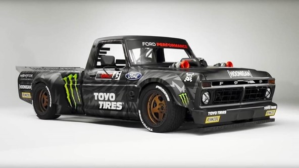 Ken Block lahko spet uporablja ‘Hoonitruck’: Fordovi inženirji so s 3D-tiskalnikom izdelali rekordno velik del