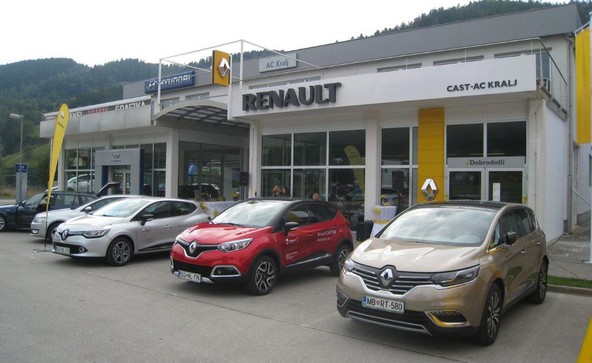 Avtocenter Kralj v slovenjgraški industrijski coni Pameče: Nov prodajni salon in uradni servis za vozila znamke Renault