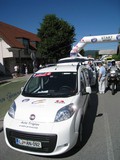 19. Dirka po Sloveniji: Avto Triglav z vozili Skupine Fiat v elitni družbi kolesarjev