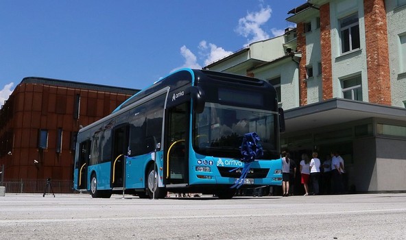 MAN Lion's City Hybrid : Prvi hibridni avtobus v Sloveniji za skupino Arriva Slovenija in občino Jesenice