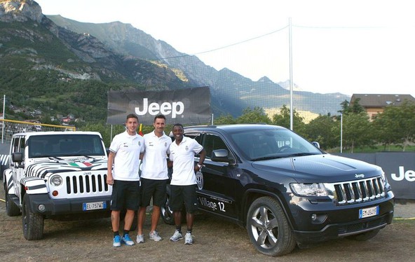 “Juventus Summer Village”: Znamka Jeep prvič na dresu Juventusa