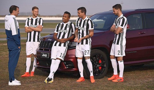Testna steza v Ballocu: Juventusovi superzvezdniki preizkusili vozila znamke Jeep
