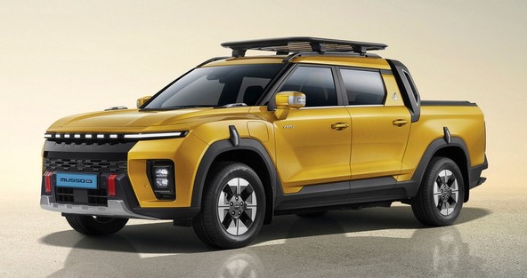 KGM Musso EV: Jeseni k nam prihaja prvi korejski električni pickup
