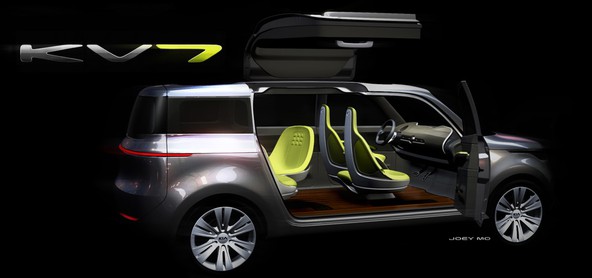 Kia: Kia bo v Detroitu predstavila koncept KV7