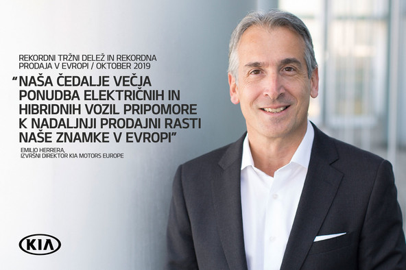 KIA Motors Europe: KIA z novimi modeli in elektrificiranimi pogoni rekordno v Evropi