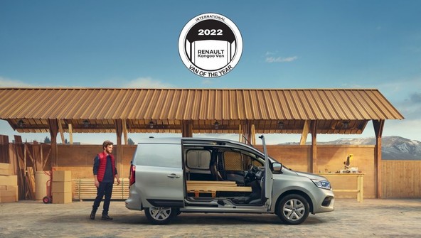 NOVI RENAULT KANGOO VAN : »INTERNATIONAL VAN OF THE YEAR 2022«