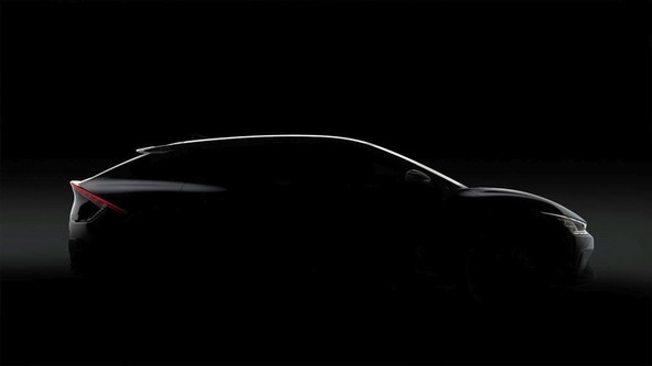 Kiino prvo izključno električno vozilo: Kia je razkrila prve uradne fotografije modela ‘EV6’