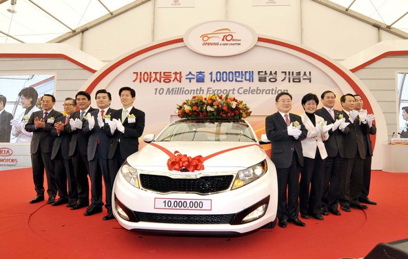 Kia Motors: Izvozili že 10-milijonto Kio