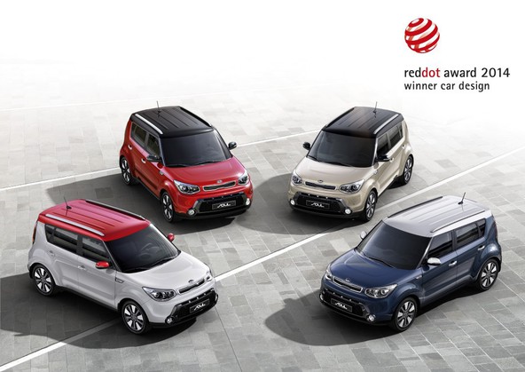 KIA: Novi Soul z oblikovalsko nagrado ‘red dot’