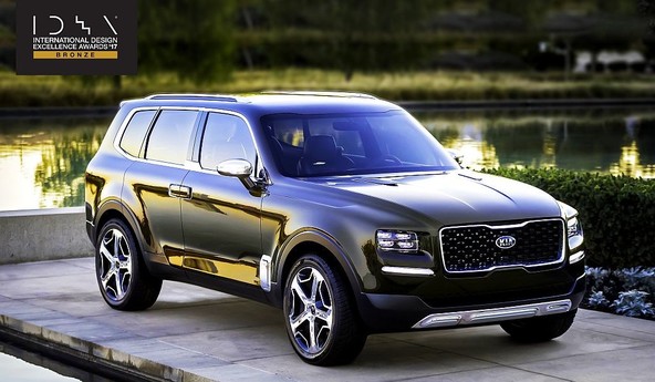 Bronasto priznanje IDEA: Oblikovalska nagrada za futuristični Kia Telluride