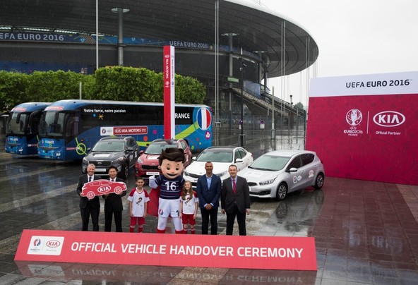 EURO 2016: Kia s svojo floto nared za EURO 2016