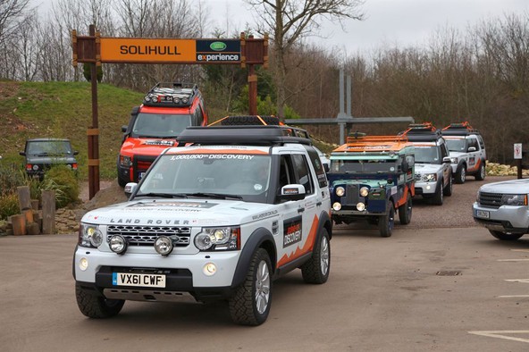 ‘Discoveryjevo potovanje’ : Milijonti land rover discovery zbira denar na odpravi 