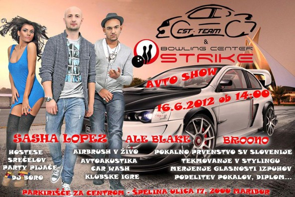 Bowling center Strike - Maribor: Obiščite Car Styling and Tuning Show