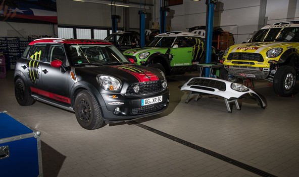 Opremljeni za velike pustolovščine: Ekipa X-raid in MINI Countryman z off-road obliko