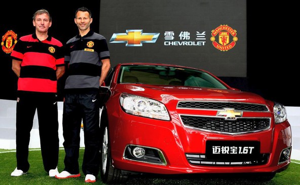 Chevrolet & Manchester United: Chevrolet bo postal uradni avtomobilski partner britanskega kluba