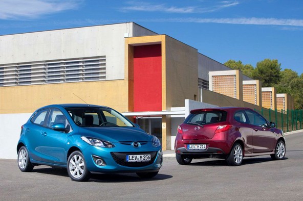 Mazda: Prenovljena mazda2 že na slovenskem trgu