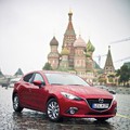 Mazda Route3: Mazdin konvoj prispel v Moskvo