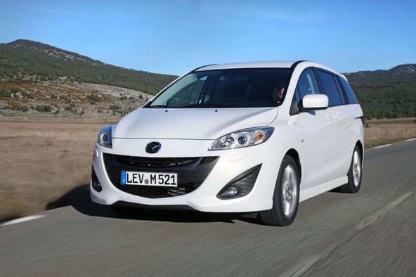 Mazda5: Odslej na voljo s prenovljenim 1,6-litrskim dizelskim motorjem