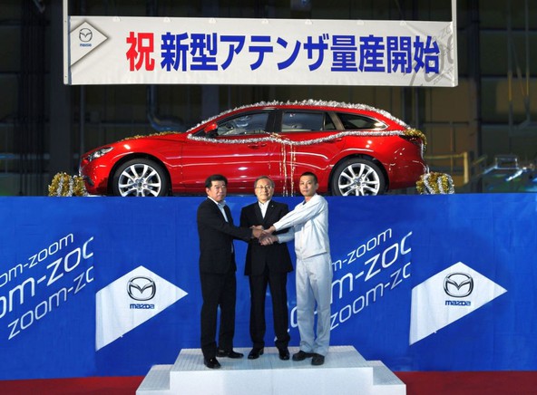 Mazda6: Začetek proizvodnje v tovarni Hofu