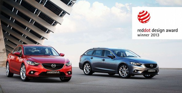 Mazda6: Dobitnik oblikovalske nagrade Red dot design award