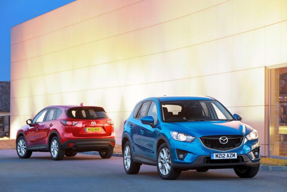 Mazda Smart City Brake Support: Mazdina predstavitev najnovejših tehnologij v Bruslju 