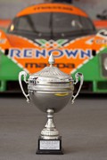 Mazda 787B: Zmagovalna Mazda na slavju z Johnnyjem Herbertom in Patrickom Dempseyem