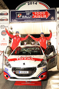 Rok Turk & Peugeot 208 R2: 2. mesto na rallyju 1000 Miglia