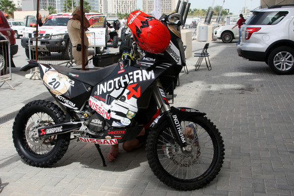 Abu Dhabi Desert Challenge 2013: Po menjavi agregata Stanovnik nared za štart 