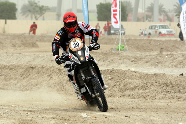 Abu Dhabi Desert Challenge 2013: Stanovnik kljub težavam s prebavo opravil test na prologu