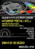 MotorSport Festival v BTC-ju!: Festival hitrosti, adrenalina, tekmovalnega dirkanja in zabave 