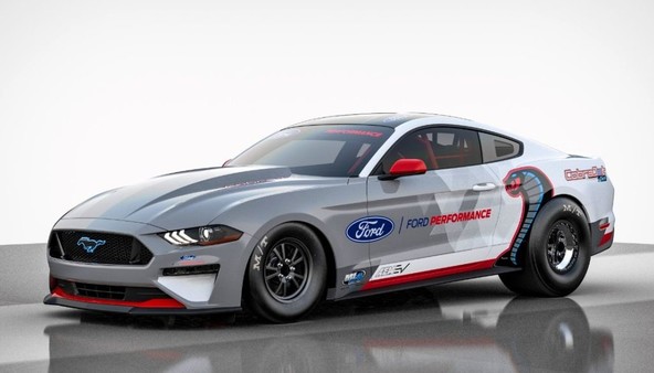 Ford Mustang Cobra Jet 1400: Prototip prvega povsem električnega dragsterja