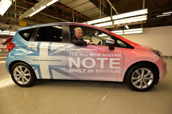 Nissan - Sunderland: Začetek proizvodnje novega Nissana Note