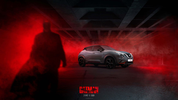 Nissan JUKE s posebno izdajo : JUKE navdihnjen z Batmanom