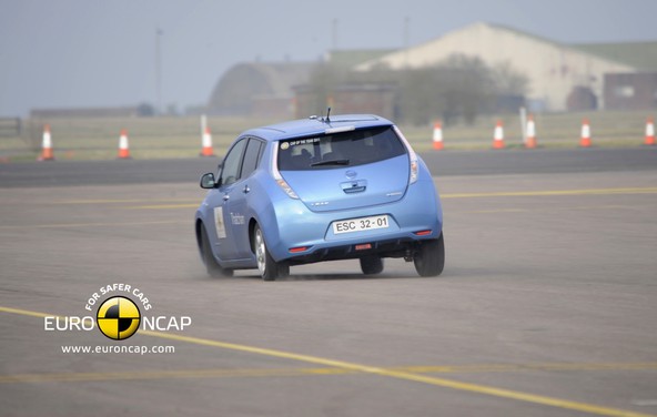 Nissan LEAF & Euro NCAP: Prvi električni avtomobil z oceno petih zvezdic