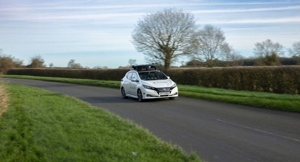 Projekt evolvAD : Najzahtevnejše preizkušanje tehnologije za avtonomno vožnjo v Združenem kraljestvu