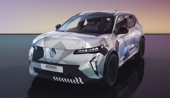 Drugi povsem električni avtomobil za ofenzivo v segmentu C: OD ŠTUDIJE SCÉNIC VISION DO NOVEGA RENAULTA SCÉNIC E-TECH ELECTRIC