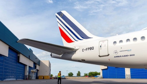 60 letal Airbus A220-300: Air France se pripravlja na prihod letala Airbus A220