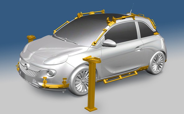 Opel: Orodja iz 3D tiskalnika lajšajo izdelavo avtomobilov