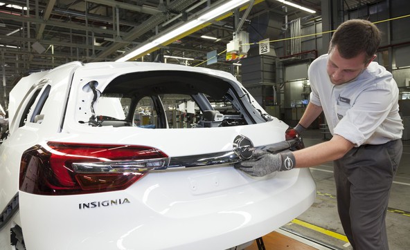 Opel: Začetek proizvodnje nove Insignie v Rüsselsheimu