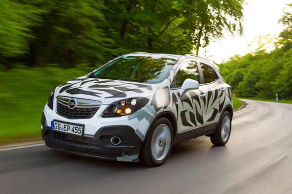 Opel mokka: Nemško SUV podvozje skladno z evropskimi merili