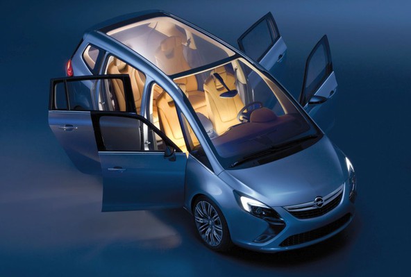 Opel zafira tourer concept: Enoprostorec z wellness razsežnostjo